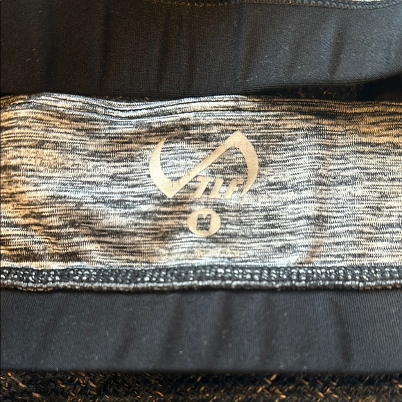 Black and Gray Women's Sports Bra - Picture 4 of 6